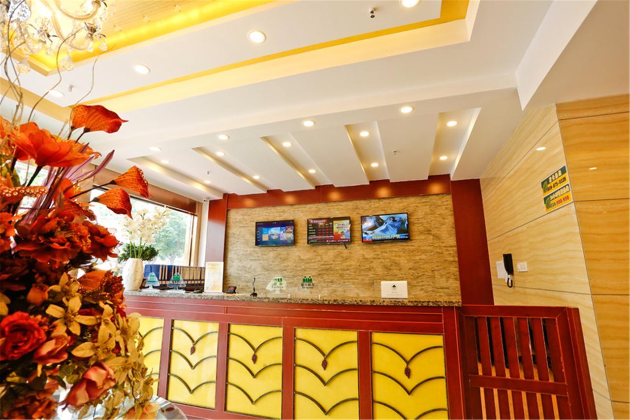 Greentree Inn Jiangsu Guanqian Street Leqiao Metro Station Shell Hotel Suzhou  Dış mekan fotoğraf